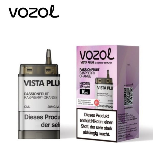 Vozol Vista Plug Ez - Passionsfruit Raspberry Orange - Pods 20mg